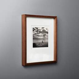 Art and collection photography Denis Olivier, Pontaillac Beach, Royan, France. September 2005. Ref-794 - Denis Olivier Art Photography, original fine-art photograph in limited edition and signed in dark wood frame