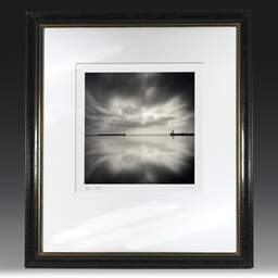 Art and collection photography Denis Olivier, Port Entrance, Dover Harbour, England. April 2006. Ref-940 - Denis Olivier Photography, original fine-art photograph in limited edition and signed in black and gold wood frame