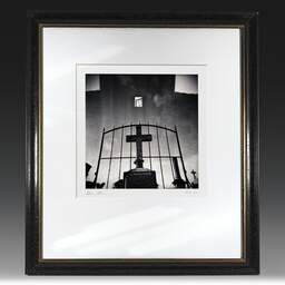 Art and collection photography Denis Olivier, Purgatory, Tilleuls Cemetery, Royan, France. March 2021. Ref-1409 - Denis Olivier Photography, original fine-art photograph in limited edition and signed in black and gold wood frame