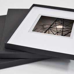 Art and collection photography Denis Olivier, Pylône électrique VIII, Pessac, France. February 2005. Ref-467 - Denis Olivier Photography, original fine-art photograph in limited edition and signed in a folding and archival conservation box