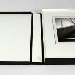 Art and collection photography Denis Olivier, Quay Stairs, Etude 1, Port Debilly, Paris, France. February 2023. Ref-11658 - Denis Olivier Photography, photograph with matte folding in a luxury book presentation box