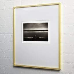 Art and collection photography Denis Olivier, Quiet Harbour, Grindavik, Iceland. August 2016. Ref-1331 - Denis Olivier Photography, light wood frame on white wall