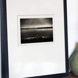Art and collection photography Denis Olivier, Quiet Harbour, Grindavik, Iceland. August 2016. Ref-1331 - Denis Olivier Photography, gallery exhibition with black frame