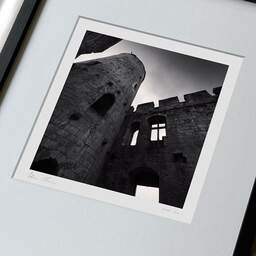 Art and collection photography Denis Olivier, Rauzan Castle, Rauzan, France. October 2022. Ref-11589 - Denis Olivier Art Photography, large original 9 x 9 inches fine-art photograph print in limited edition, framed and signed