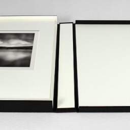 Art and collection photography Denis Olivier, Reflecting Clouds, Sauvages Lake, France. August 2020. Ref-1422 - Denis Olivier Art Photography, photograph with matte folding in a luxury book presentation box