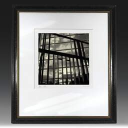 Art and collection photography Denis Olivier, Rivaud, Poitiers, France. February 1990. Ref-986 - Denis Olivier Photography, original fine-art photograph in limited edition and signed in black and gold wood frame