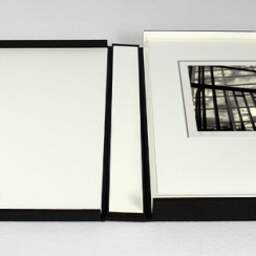 Art and collection photography Denis Olivier, Rivaud, Poitiers, France. February 1990. Ref-986 - Denis Olivier Photography, photograph with matte folding in a luxury book presentation box