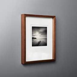 Art and collection photography Denis Olivier, River End, Playa La Salvé, Laredo, Spain. May 2007. Ref-1082 - Denis Olivier Photography, original fine-art photograph in limited edition and signed in dark wood frame