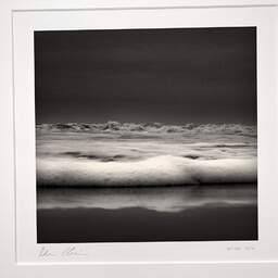 Art and collection photography Denis Olivier, Run Like Hell, Wild Coast, Royan, France. April 2004. Ref-620 - Denis Olivier Photography, original photographic print in limited edition and signed, framed under cardboard mat