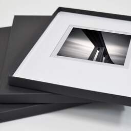 Art and collection photography Denis Olivier, Saint-Nazaire Bridge, Etude 3, Trignac, France. February 2021. Ref-11475 - Denis Olivier Photography, original fine-art photograph in limited edition and signed in a folding and archival conservation box