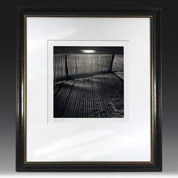Art and collection photography Denis Olivier, Sand Fences, St-Georges-De-Didonne, France. January 2006. Ref-927 - Denis Olivier Photography, original fine-art photograph in limited edition and signed in black and gold wood frame