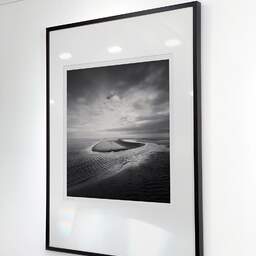 Art and collection photography Denis Olivier, Sand Shape, Newburgh Beach, Aberdeenshire, Scotland. August 2022. Ref-11573 - Denis Olivier Art Photography, Exhibition of a large original photographic art print in limited edition and signed
