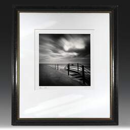 Art and collection photography Denis Olivier, Seafront, Ramsgate Beach, England. April 2006. Ref-973 - Denis Olivier Photography, original fine-art photograph in limited edition and signed in black and gold wood frame