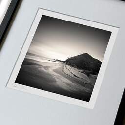 Art and collection photography Denis Olivier, Seaside Moutain, Punta De La Dehesa, Spain. May 2007. Ref-1095 - Denis Olivier Photography, large original 9 x 9 inches fine-art photograph print in limited edition, framed and signed