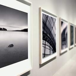 Art and collection photography Denis Olivier, Servières Lake, Etude 1, Puy-de-Dôme, France. December 2021. Ref-11561 - Denis Olivier Art Photography, Large original photographic art print in limited edition and signed during an exhibition