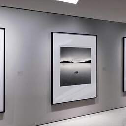 Art and collection photography Denis Olivier, Servières Lake, Etude 1, Puy-de-Dôme, France. December 2021. Ref-11561 - Denis Olivier Art Photography, Exhibition of a large original photographic art print in limited edition and signed