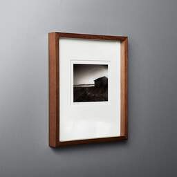 Art and collection photography Denis Olivier, Shed By The Lake, Etude 2, Carreyre, Lacanau Lake, France. January 2021. Ref-11610 - Denis Olivier Photography, original fine-art photograph in limited edition and signed in dark wood frame