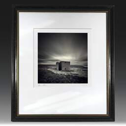 Art and collection photography Denis Olivier, Shelter, Dunnet Head, Easter Head, Scotland. April 2006. Ref-968 - Denis Olivier Photography, original fine-art photograph in limited edition and signed in black and gold wood frame