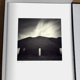 Art and collection photography Denis Olivier, Slag Heap, Bassens, France. August 2006. Ref-1018 - Denis Olivier Photography, original photographic print in limited edition and signed, framed under cardboard mat
