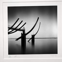 Art and collection photography Denis Olivier, Slavery Abolition Monument, Etude 2, Saint-Nazaire, France. August 2020. Ref-1355 - Denis Olivier Photography, original photographic print in limited edition and signed, framed under cardboard mat