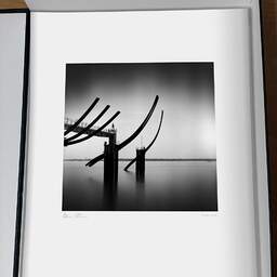 Art and collection photography Denis Olivier, Slavery Abolition Monument, Etude 2, Saint-Nazaire, France. August 2020. Ref-1355 - Denis Olivier Art Photography, original photographic print in limited edition and signed, framed under cardboard mat