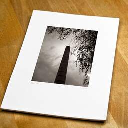 Art and collection photography Denis Olivier, Smokestack, Vertou, France. August 2021. Ref-11604 - Denis Olivier Art Photography, original fine-art photograph print in limited edition and signed