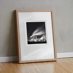 Art and collection photography Denis Olivier, Smurfit Factory, Etude 9, Facture, France. April 2005. Ref-11540 - Denis Olivier Art Photography, original fine-art photograph in limited edition and signed in light wood frame
