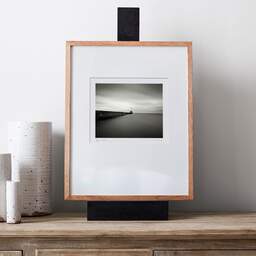 Art and collection photography Denis Olivier, South Breakwater, Etude 2, Aberdeen, Scotland. August 2022. Ref-11612 - Denis Olivier Art Photography, gallery exhibition with black frame
