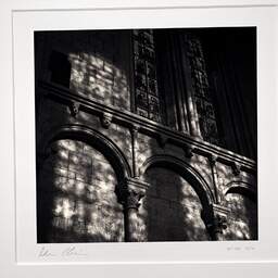 Art and collection photography Denis Olivier, St-Radegonde Church, Poitiers France, France. September 1989. Ref-932 - Denis Olivier Art Photography, original photographic print in limited edition and signed, framed under cardboard mat