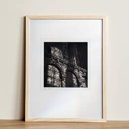 Art and collection photography Denis Olivier, St-Radegonde Church, Poitiers France, France. September 1989. Ref-932 - Denis Olivier Art Photography, Original photographic art print in limited edition and signed framed in an 12