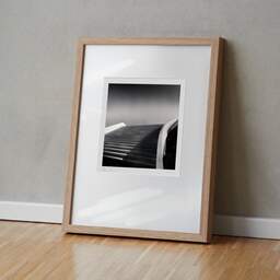 Art and collection photography Denis Olivier, Stairway, Quai De Paludate, Bordeaux, France. September 2020. Ref-1383 - Denis Olivier Photography, original fine-art photograph in limited edition and signed in light wood frame