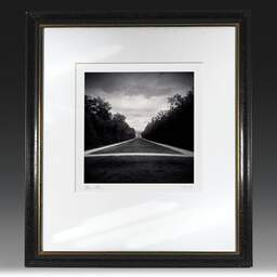 Art and collection photography Denis Olivier, Straight Alleys, Château De Chambord, France. August 2021. Ref-11488 - Denis Olivier Photography, original fine-art photograph in limited edition and signed in black and gold wood frame