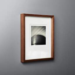 Art and collection photography Denis Olivier, Strorage Tank, Bassens Harbour, France. August 2006. Ref-1017 - Denis Olivier Photography, original fine-art photograph in limited edition and signed in dark wood frame