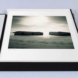 Art and collection photography Denis Olivier, Etude 8, Plage Des Combots, France. October 2006. Ref-1051 - Denis Olivier Photography, large original 15.7 x 15.7 inches fine-art photograph print in limited edition, Leica M7 film 24x36 camera