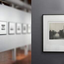 Art and collection photography Denis Olivier, Tatekawa River, Tokyo, Japan. July 2014. Ref-1295 - Denis Olivier Photography, gallery exhibition with black frame