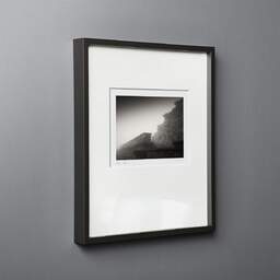 Art and collection photography Denis Olivier, Temple Of Mercury, Puy-de-Dôme, France. December 2021. Ref-11601 - Denis Olivier Photography, black wood frame on gray background