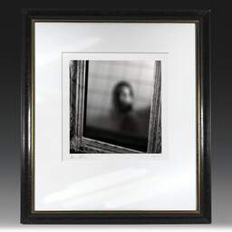 Art and collection photography Denis Olivier, The Bath, Us And The Mirror, Bordeaux, France. February 2005. Ref-615 - Denis Olivier Art Photography, original fine-art photograph in limited edition and signed in black and gold wood frame