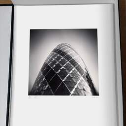 Art and collection photography Denis Olivier, The Gherkin, Etude 1, The City, London, England. April 2014. Ref-11459 - Denis Olivier Photography, original photographic print in limited edition and signed, framed under cardboard mat