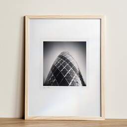 Art and collection photography Denis Olivier, The Gherkin, Etude 1, The City, London, England. April 2014. Ref-11459 - Denis Olivier Art Photography, Original photographic art print in limited edition and signed framed in an 12