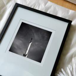 Art and collection photography Denis Olivier, The Girondists Column, Quiconces, Bordeaux, France. June 2021. Ref-11462 - Denis Olivier Photography, reception and unpacking of an original fine-art photograph in limited edition and signed in a black wooden frame