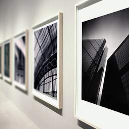 Art and collection photography Denis Olivier, The Leadenhall & Aviva Buildings, The City, London, England. April 2014. Ref-1370 - Denis Olivier Art Photography, Large original photographic art print in limited edition and signed during an exhibition