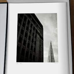 Art and collection photography Denis Olivier, The Shard From Adelaide House, London, England. August 2022. Ref-11674 - Denis Olivier Art Photography, original photographic print in limited edition and signed, framed under cardboard mat