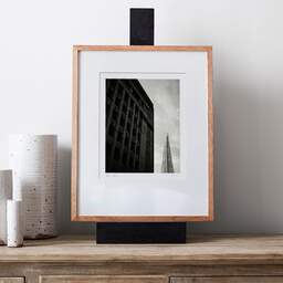 Art and collection photography Denis Olivier, The Shard From Adelaide House, London, England. August 2022. Ref-11674 - Denis Olivier Art Photography, gallery exhibition with black frame