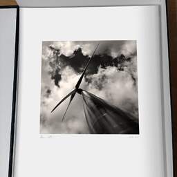 Art and collection photography Denis Olivier, The Wind Catchers, Etude 3, Avignonet-Lauragais, France. May 2003. Ref-721 - Denis Olivier Photography, original photographic print in limited edition and signed, framed under cardboard mat