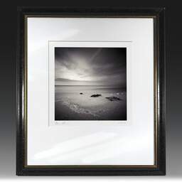 Art and collection photography Denis Olivier, Three Pieces Of Wood, La Grande-Côte, France. October 2006. Ref-1052 - Denis Olivier Photography, original fine-art photograph in limited edition and signed in black and gold wood frame