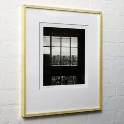 Art and collection photography Denis Olivier, Tokyo Skyview, Saint Luke's Garden Tower, Japan. July 2014. Ref-11638 - Denis Olivier Art Photography, light wood frame on white wall