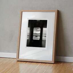 Art and collection photography Denis Olivier, Travelling, Jacobite Steam Train, Scotland. August 2022. Ref-11637 - Denis Olivier Photography, original fine-art photograph in limited edition and signed in light wood frame