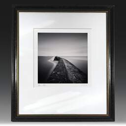 Art and collection photography Denis Olivier, Tréhic Pier, Etude 2, Le Croisic, France. May 2021. Ref-11470 - Denis Olivier Photography, original fine-art photograph in limited edition and signed in black and gold wood frame