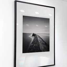 Art and collection photography Denis Olivier, Tréhic Pier, Etude 2, Le Croisic, France. May 2021. Ref-11470 - Denis Olivier Art Photography, Exhibition of a large original photographic art print in limited edition and signed