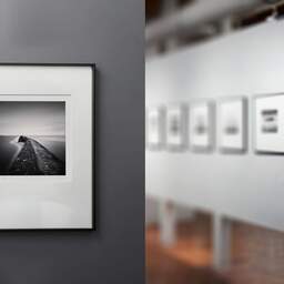 Art and collection photography Denis Olivier, Tréhic Pier, Etude 2, Le Croisic, France. May 2021. Ref-11470 - Denis Olivier Art Photography, gallery exhibition with black frame